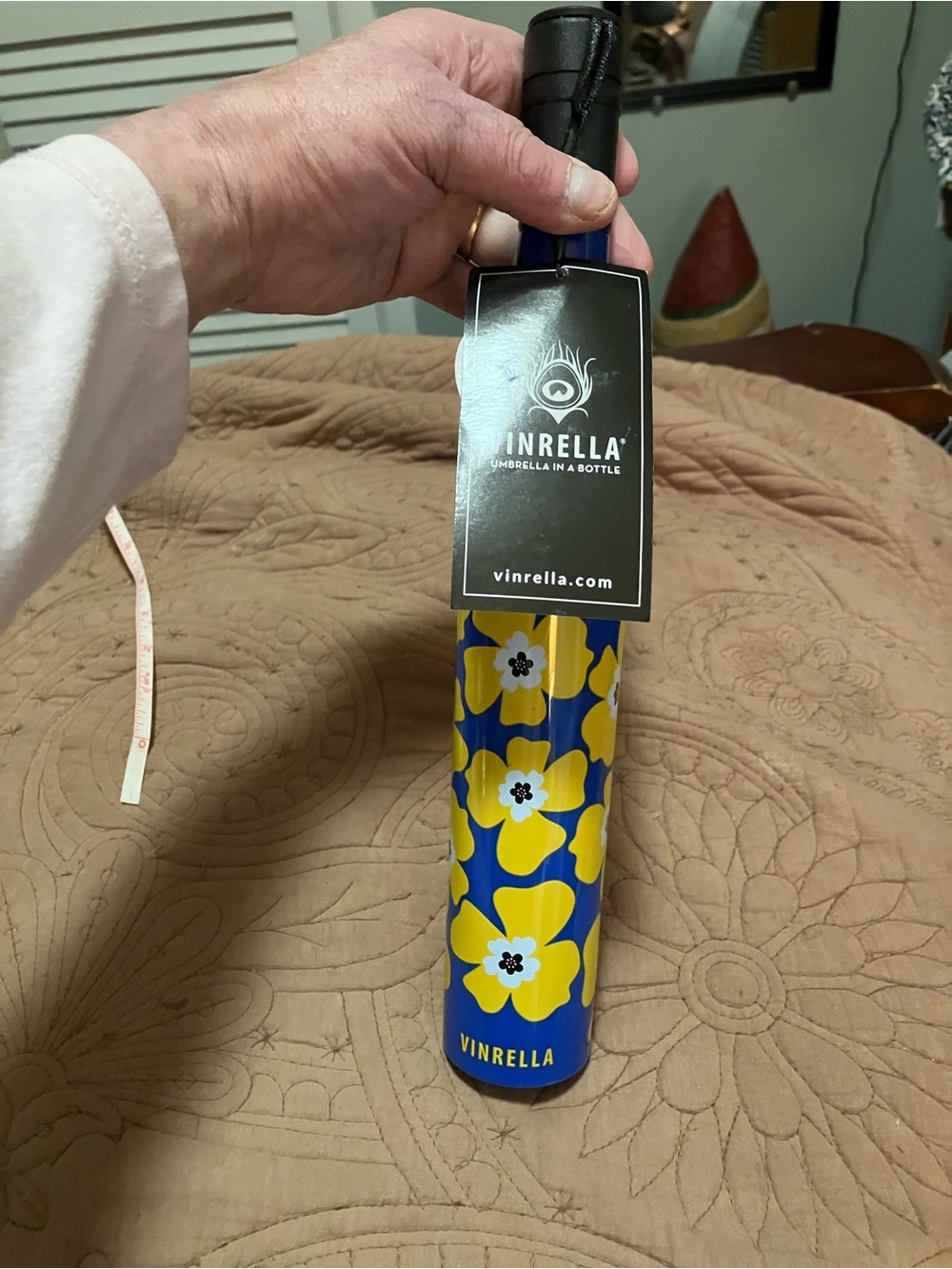 NWT Vinrella Wine Bottle Umbrella